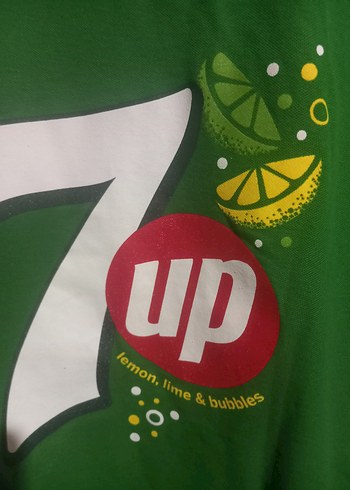 l Beden çeşitli Renk 7 Up T - Shirt L