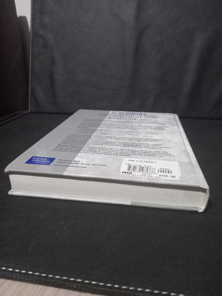 Scheduling Theory, Algortihms and Systems Michael Pinedo Kitap - Görsel 4