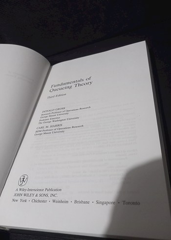 Fundamentals of Queueing Therory Third Edition Kitap - Görsel 8