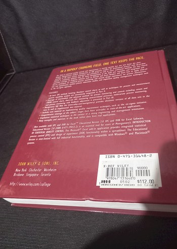 Introduction to Statistical Quality Control 4th Edition Kitap - Görsel 6