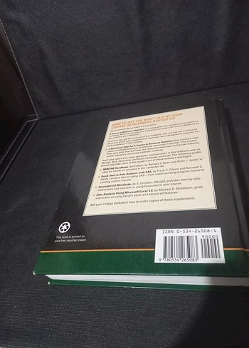 A Course in Business Statistics Fourth Edition Kitap - Görsel 5