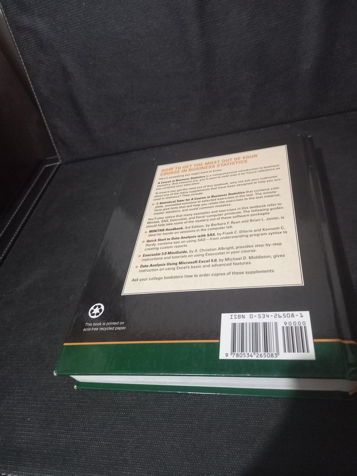 A Course in Business Statistics Fourth Edition Kitap - Görsel 5