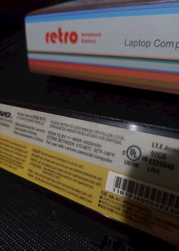 Beden Renk Lenovo Retro Notebook Bataryası Yeni&Kutulu