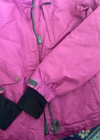 36 Beden mor Renk Mor Fermuarlı Crivit Outdoor Mont