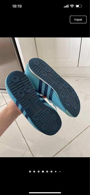 38 Beden mavi Renk Orijinal adidas