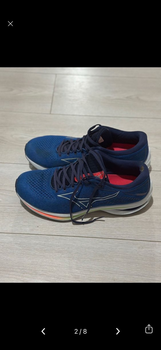 Muzino Erkek Spor Koşu Ayakkabısı Mavi - Görsel 2