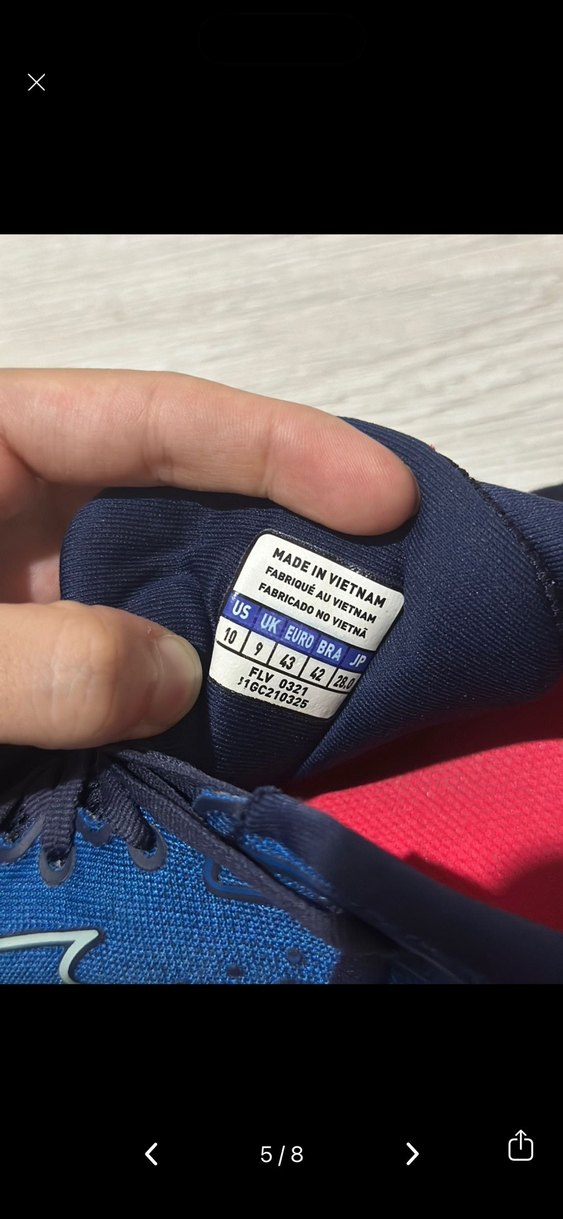 Muzino Erkek Spor Koşu Ayakkabısı Mavi - Görsel 5