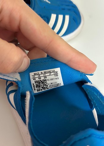 Erkek Çocuk Mavi Adidas Kaydırmaz sandalet - Görsel 5