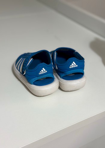Erkek Çocuk Mavi Adidas Kaydırmaz sandalet - Görsel 3