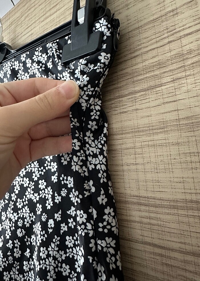 Urban outfitters Saten midi boy etek - Görsel 3