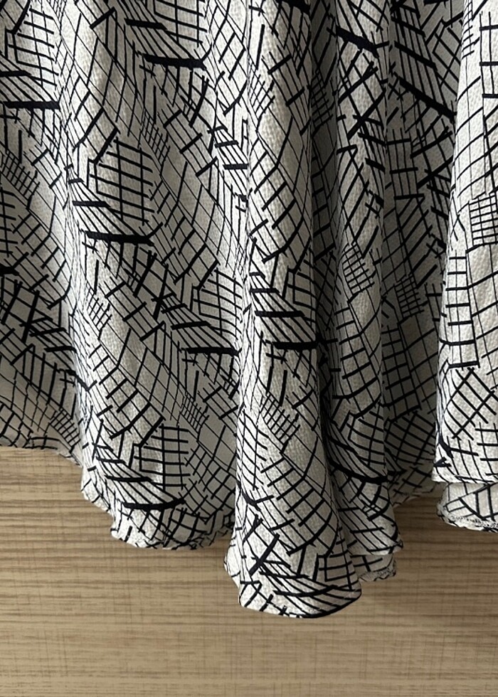 Midi boy saten etek - Görsel 3