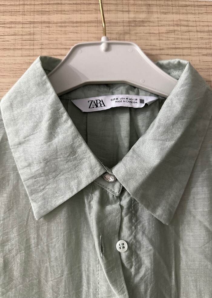 Zara detaylı gömlek - Görsel 3