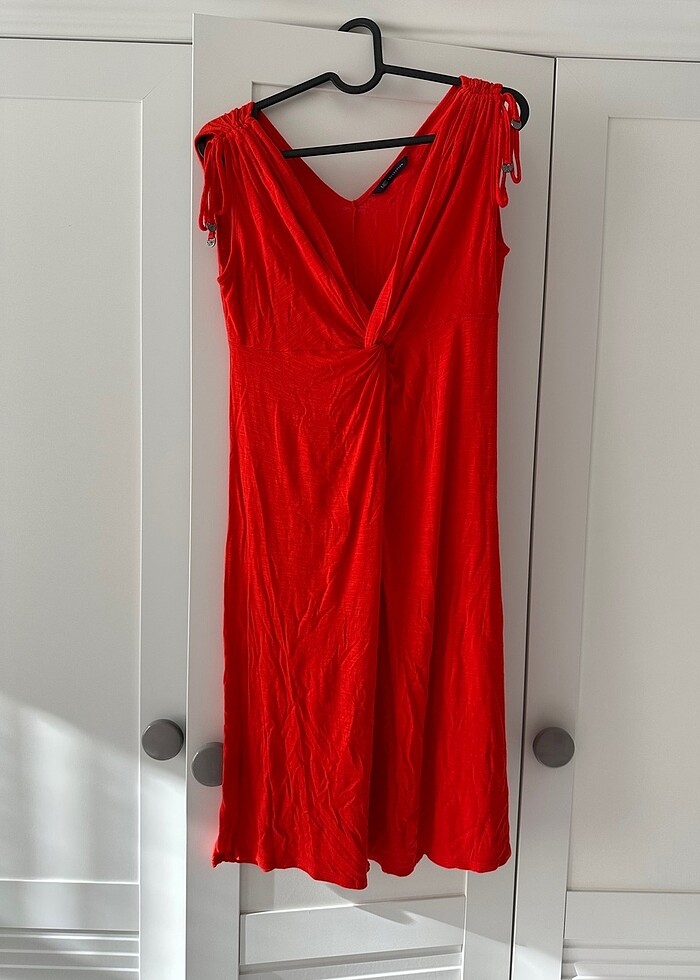 M&S pamuklu elbise - Görsel 5