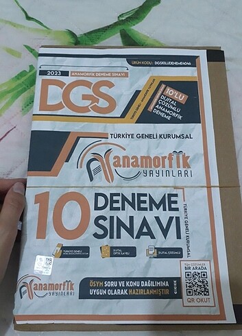 Dgs deneme anamorfik yayınları