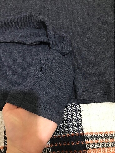 xs Beden Trendyol balıkçı yaka crop kazak