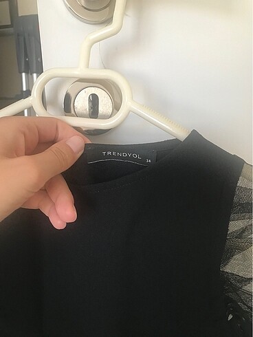 xs Beden Trendyol siyah kısa elbise
