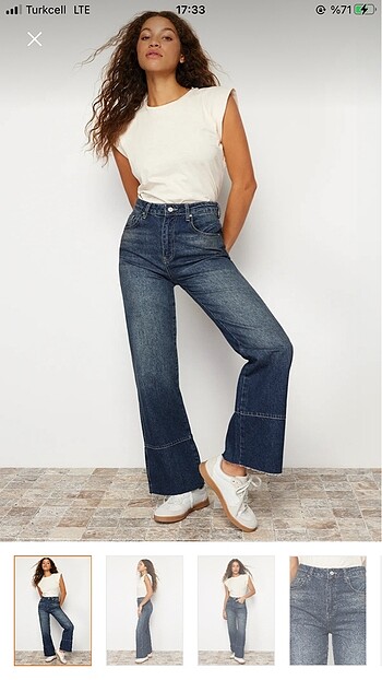 Trendyol jean kot pantolon