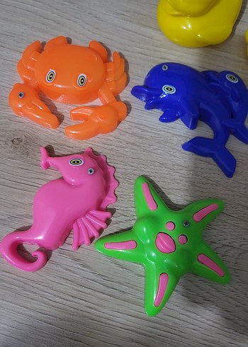 plastik havuz deniz oyuncakları - Görsel 3