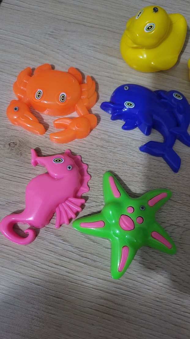 plastik havuz deniz oyuncakları - Görsel 3