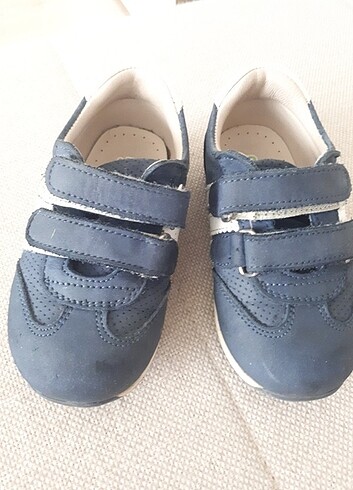 22 Beden 22 numara ortapedik mavi bebek ayakkabısı 
