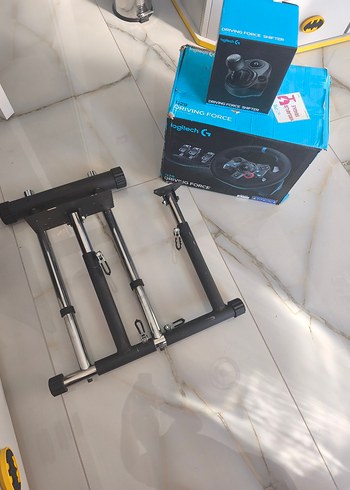 Siyah Oyun Direksiyonu ve Vites Seti ve standı - Görsel 8