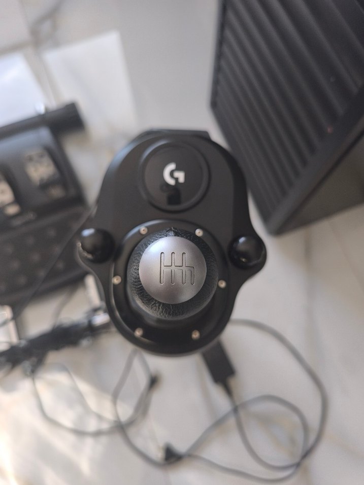 Siyah Oyun Direksiyonu ve Vites Seti ve standı - Görsel 3