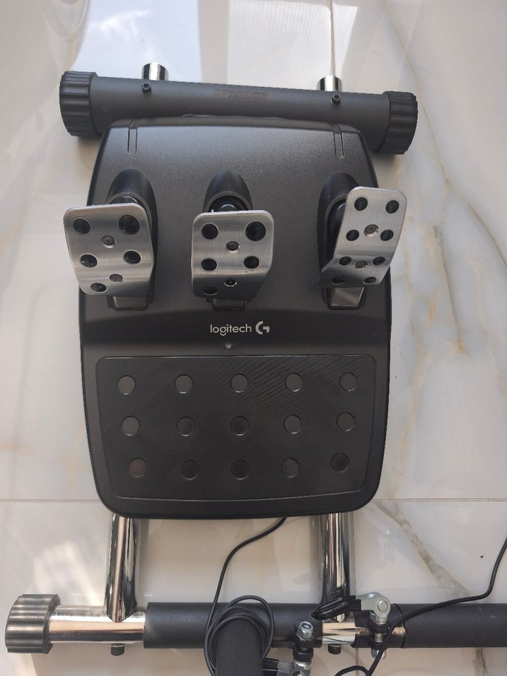 Siyah Oyun Direksiyonu ve Vites Seti ve standı - Görsel 4