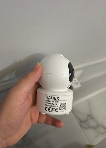 RADEX RX-35AI wifi güvenlik Kamerası - Görsel 4