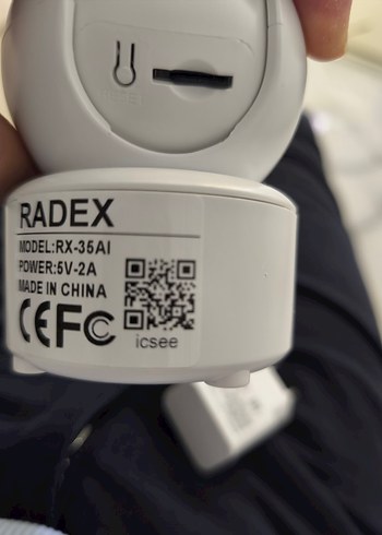 RADEX RX-35AI wifi güvenlik Kamerası - Görsel 10
