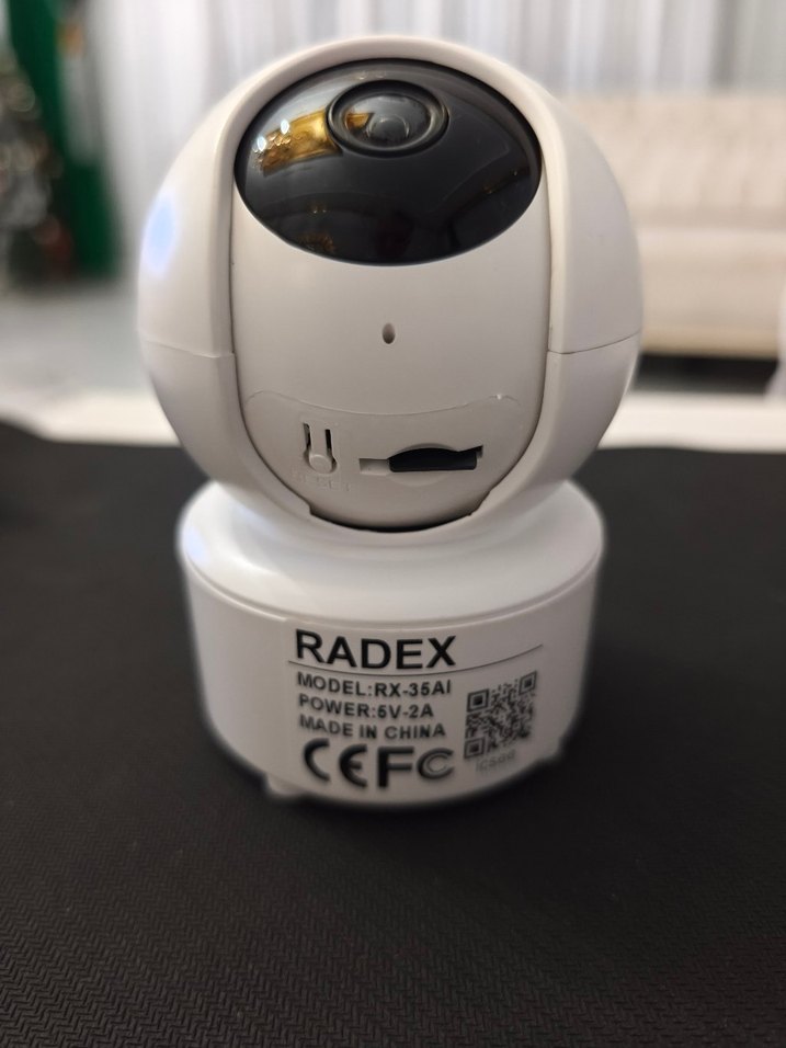 RADEX RX-35AI wifi güvenlik Kamerası - Görsel 2