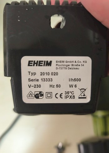 Eheim Pickup 2010 İç Akvaryum Filtresi - Görsel 12