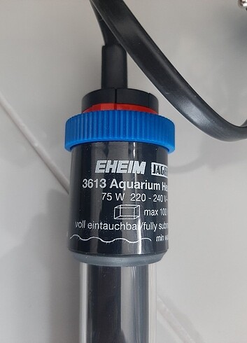  Beden Eheim 75 watt akvaryum ısıtıcısı 