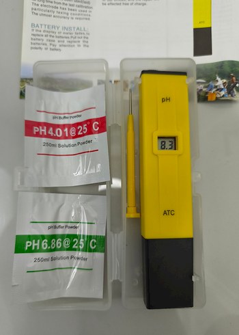 Betty Becky Dijital pH Test Kalemi Sarı - Görsel 6