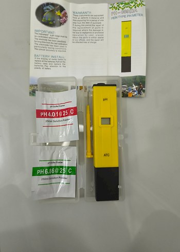 Betty Becky Dijital pH Test Kalemi Sarı - Görsel 11