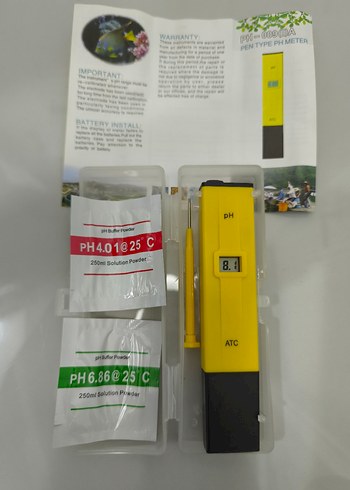 Betty Becky Dijital pH Test Kalemi Sarı - Görsel 5