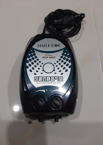 HAILEA AC0-6603 Ayarlanabilir Sessiz Hava Pompası - Görsel 2