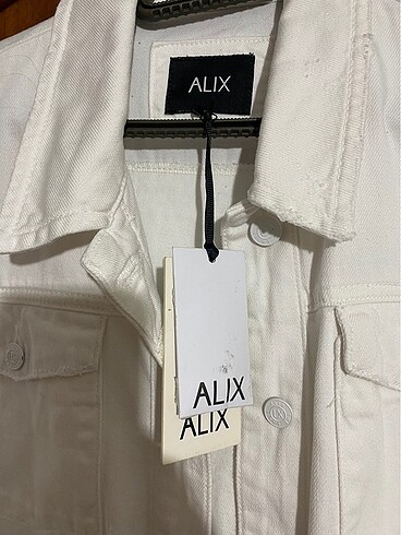 l Beden beyaz Renk ALIX JEAN GÖMLEK CEKET