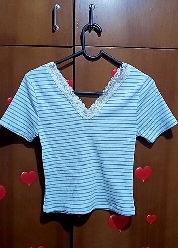 Çizgili Crop