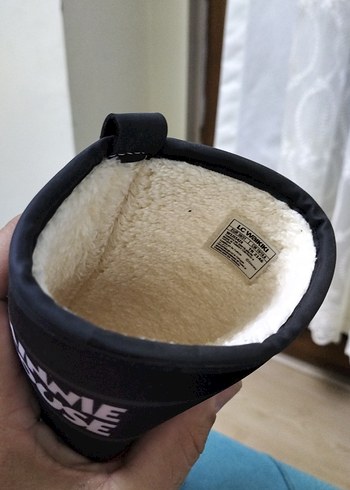 Minnie Mouse Baskılı Siyah Kız Çocuk Botu - Görsel 2