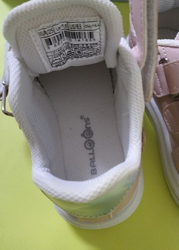 BALLOONS marka Kız Çocuk Pembe Cırtcırtlı Spor Ayakkabı - Görsel 4