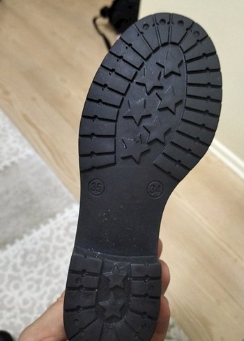 Yeni ürün Kız Çocuk Minnie Mouse Siyah Çizme - Görsel 4