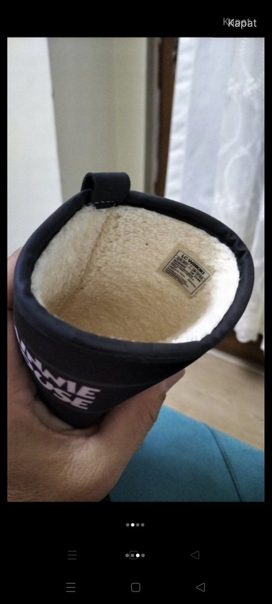 Yeni ürün Kız Çocuk Minnie Mouse Siyah Çizme - Görsel 2