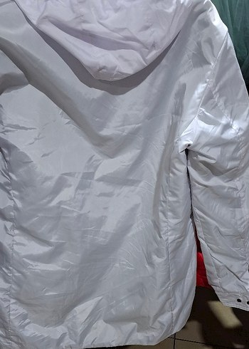 Düğmeli Beyaz Midi Erkek Ceket - Görsel 2