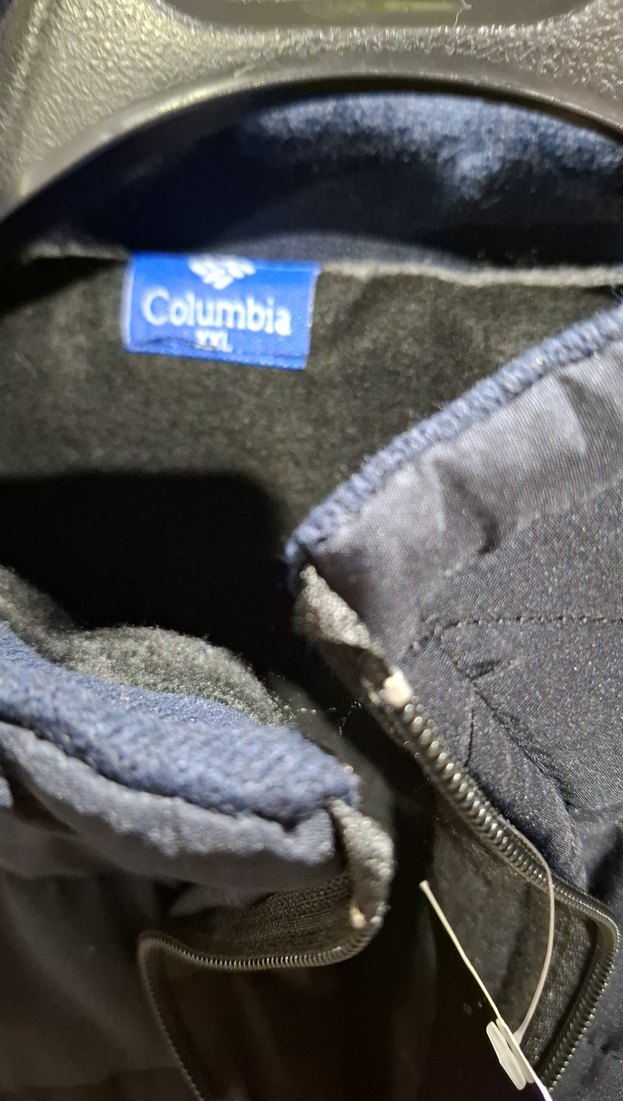 Columbia Mavi Erkek Fermuarlı Ceket - Görsel 2