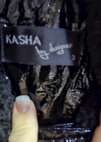 Kadın Siyah Deri Biker Ceket - Görsel 2