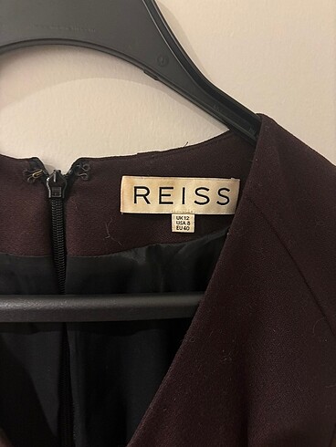 40 Beden Reiss Bordo Elbise