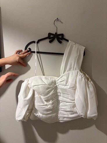 l Beden beyaz Renk V2K Designers Self-Portrait Crop Top