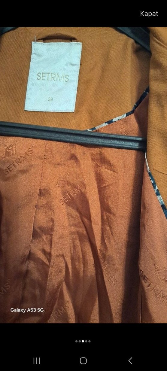 Kemerli Uzun Süet Kadın Trençkot - Görsel 2