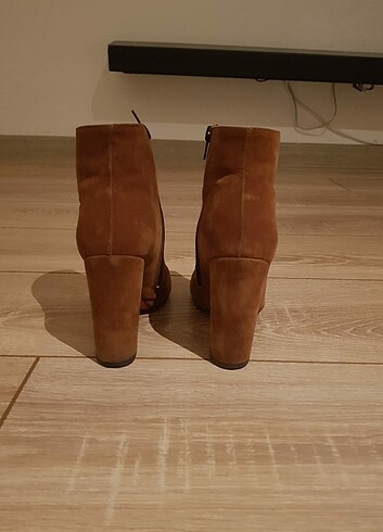 38 Beden camel Renk 38 Numara Taba Renk Topuklu Bot