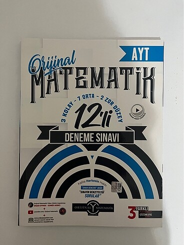 AYT MATEMATİK DENEME